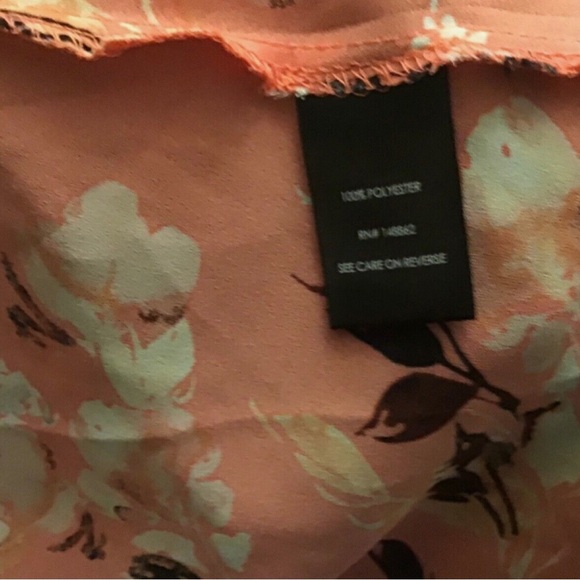 🆕👚AUCTION PRICE Georgette Ruffle Camisole Floral and Leopard Top👩🏻‍⚖️ - Picture 4 of 11